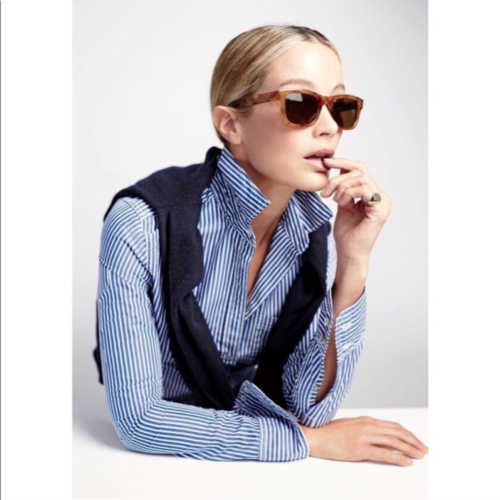 J crew classic half button up